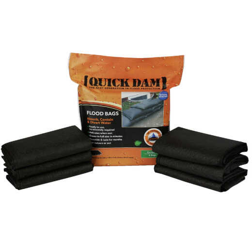 Quick Dam 12 In. x 24 In. Flood Bag (6-Pack)